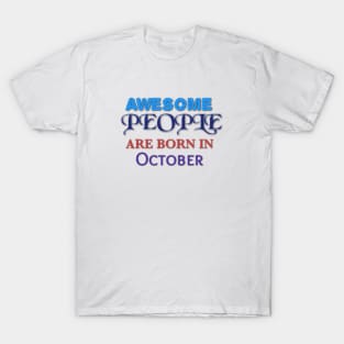 October T-Shirt